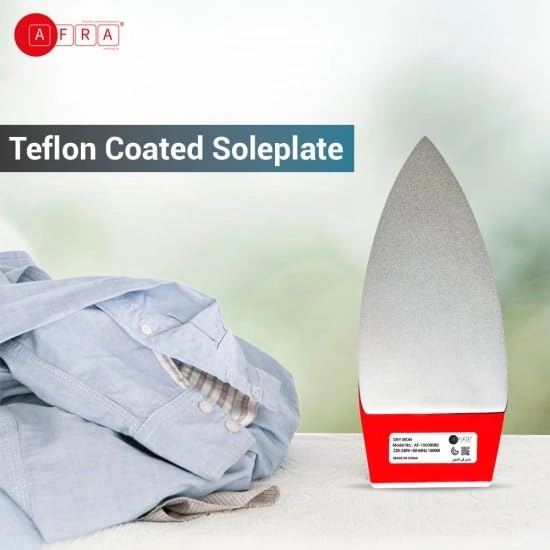 AF-1000IRRD - 1000W Non-Stick Soleplate White/Red