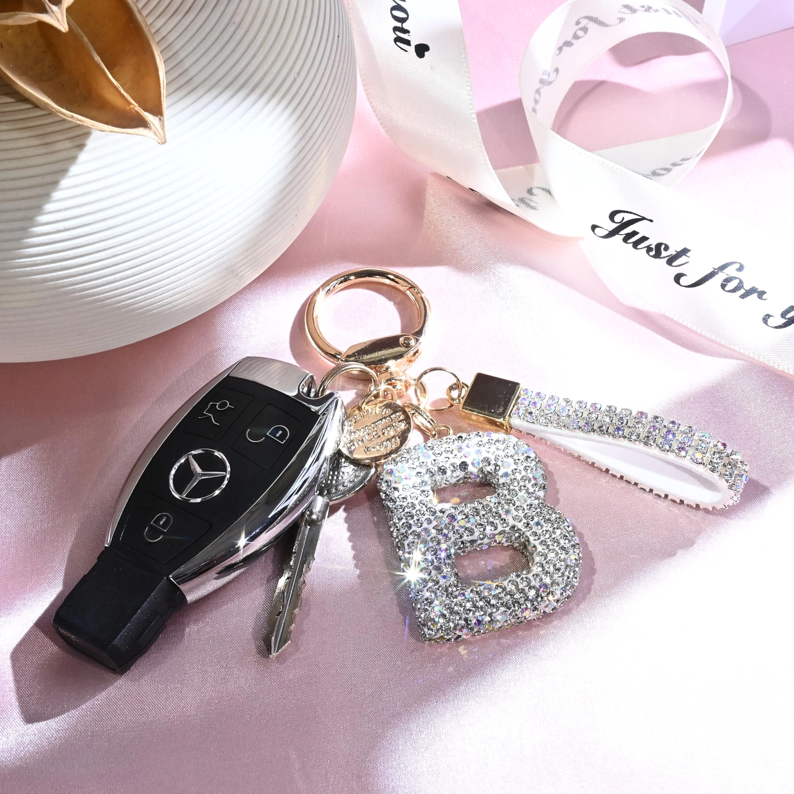Initial Letter Keychain - Letter
