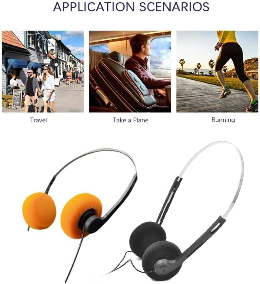 Retro Over-ear Wired Headphone