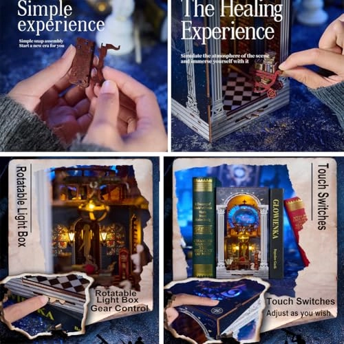 Magic House - 3D Mini Dollhouse Musical Movement