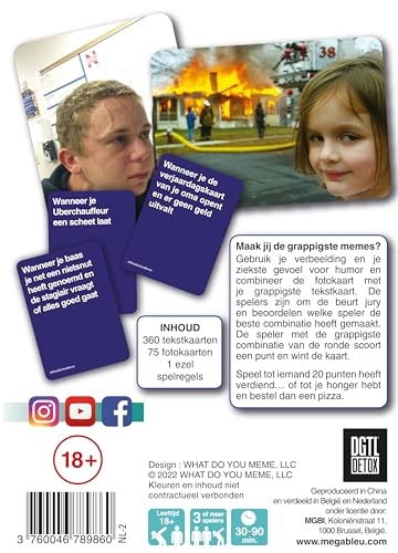 What Do You Meme - Card Game (Dutch)