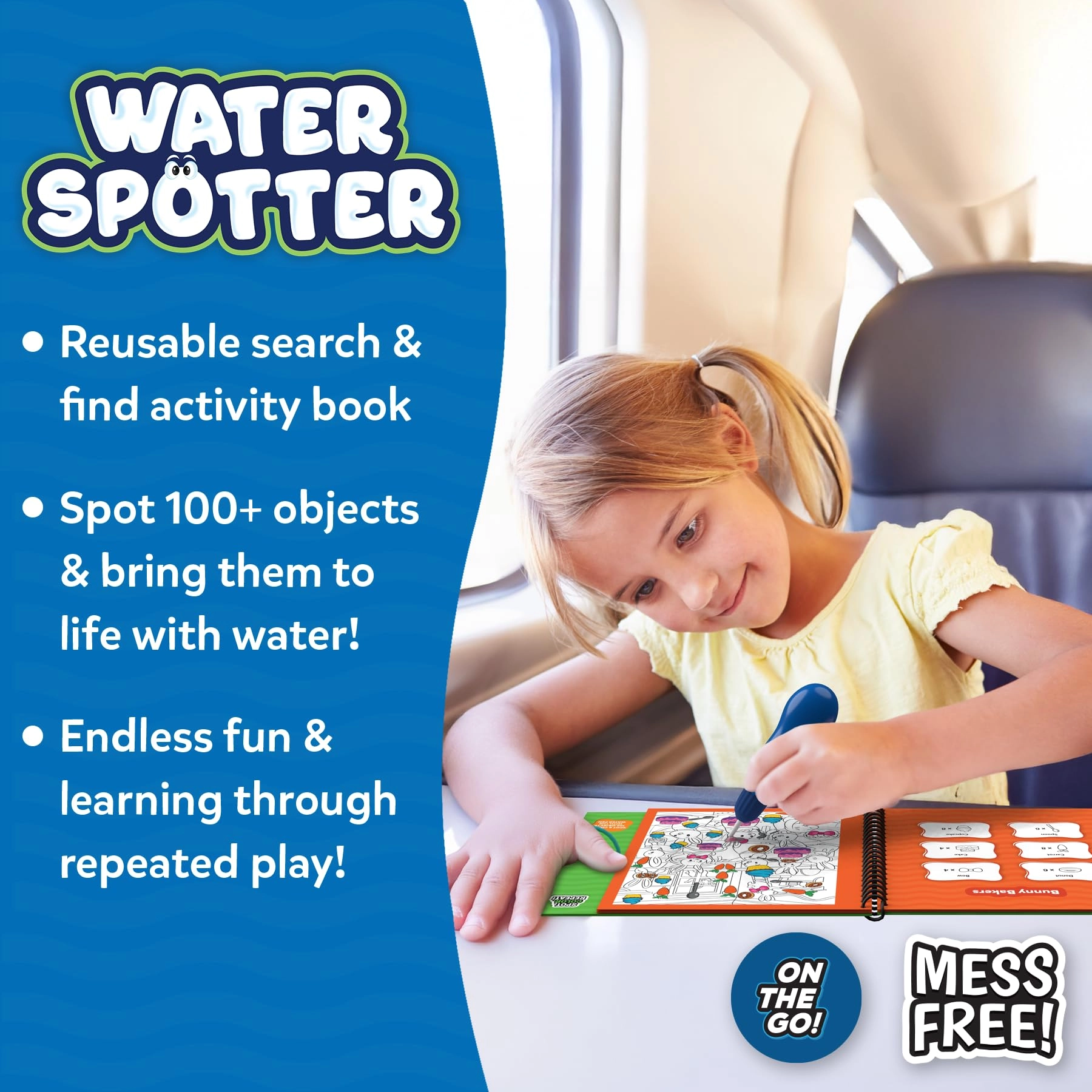 Reusable Search & Find Book - 4 to 8 years