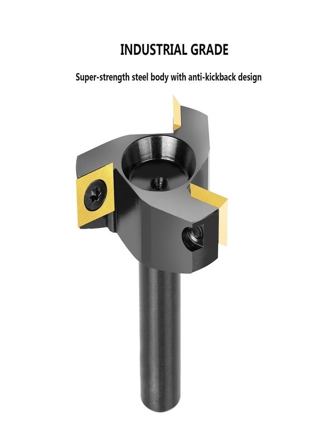 Spoilboard Surfacing Router Bit - 2.5 inch 1/2 inch
