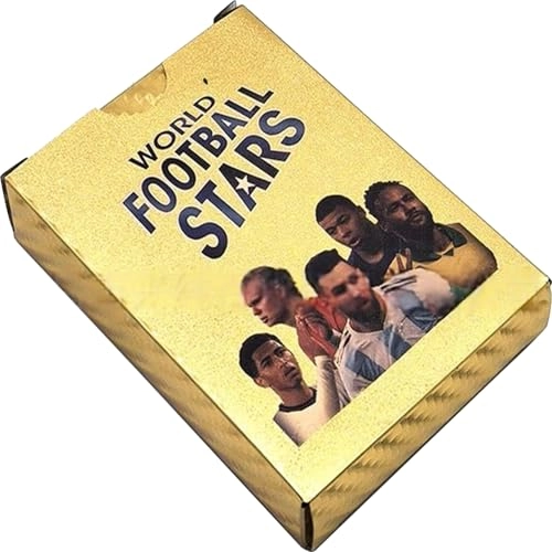 Football Stars Card Game Gold Edition - 55pcs
