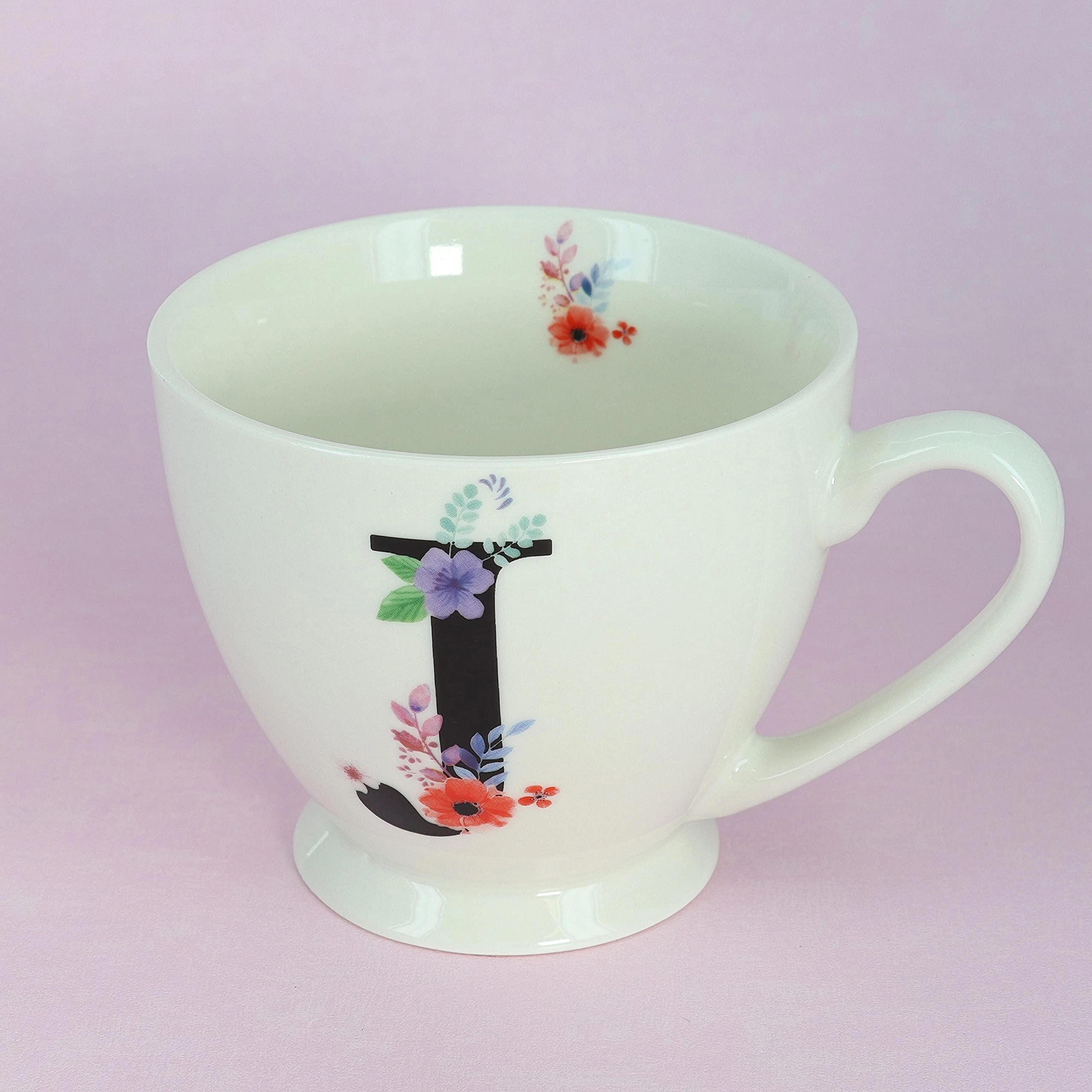 Alphabet A-Z Ceramic Mug - 450 ml