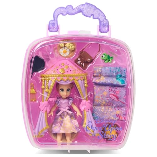 Rapunzel Mini Doll Playset - 5 Inch Once Upon a Story Ages 3+