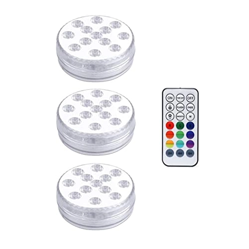 Underwater Submersible LED Lights - 13 LEDs IP68 USB Rechargeable