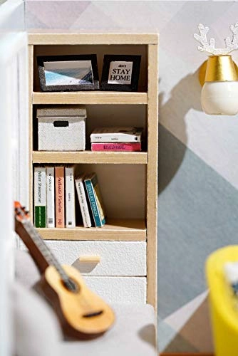 DIY Miniature Dollhouse Kit - Study Room