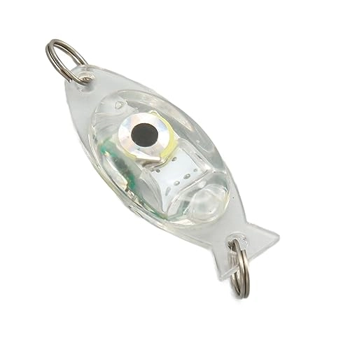 LED Fishing Lure Light - 10Pcs Eye Shape Deep Drop