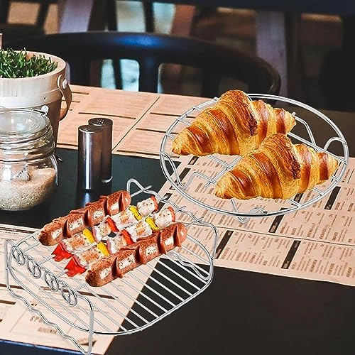 Air Fryer Rack - stainless steel wire 3 piece(s)