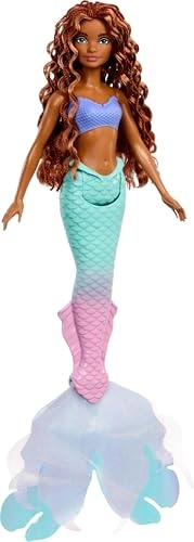 Ariel Doll - Posable Natural Hair Sparkling Soft Fin Ages 3+