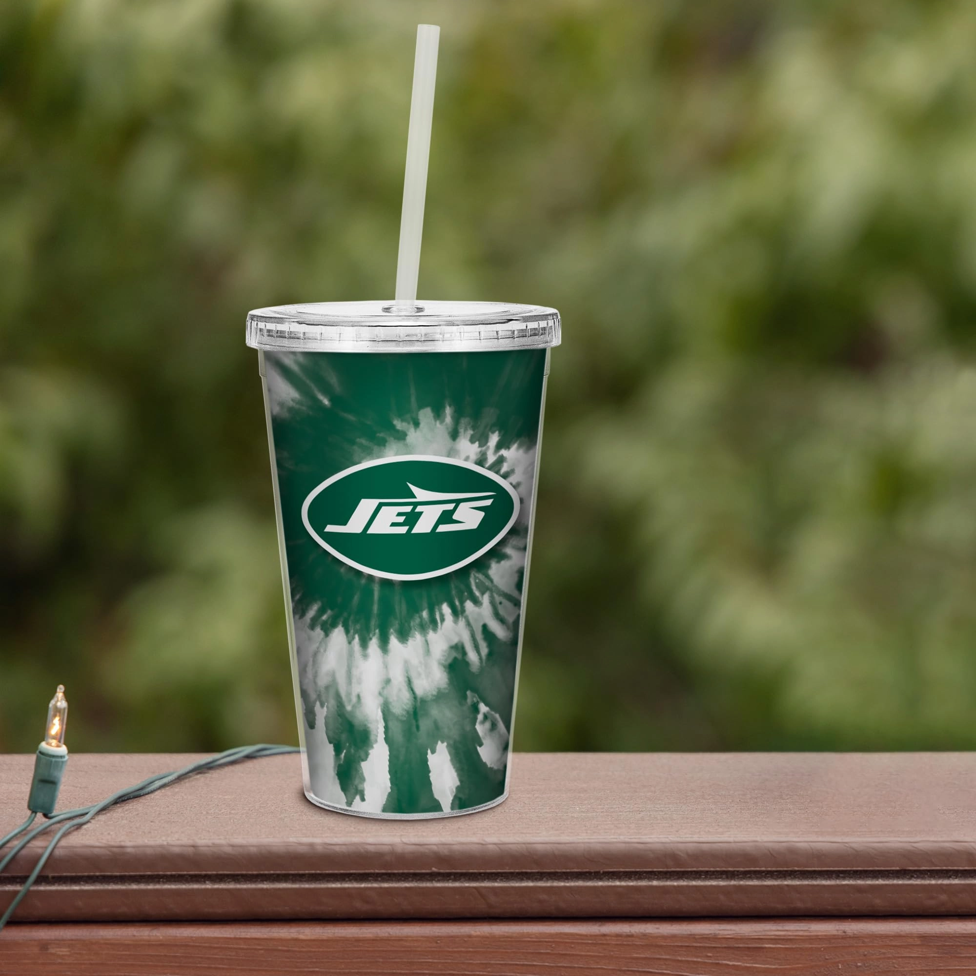 NFL Football Metallic Tie Dye Tumbler - 473ml