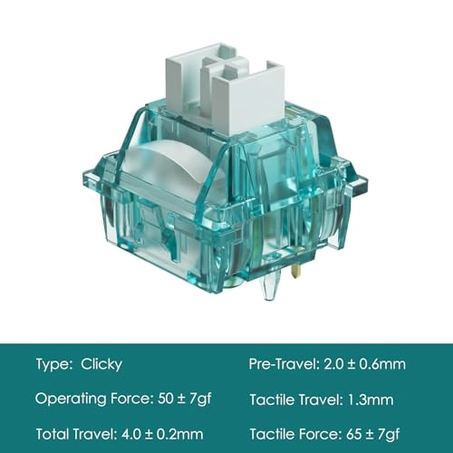 Creamy Cyan Switch - 45pcs