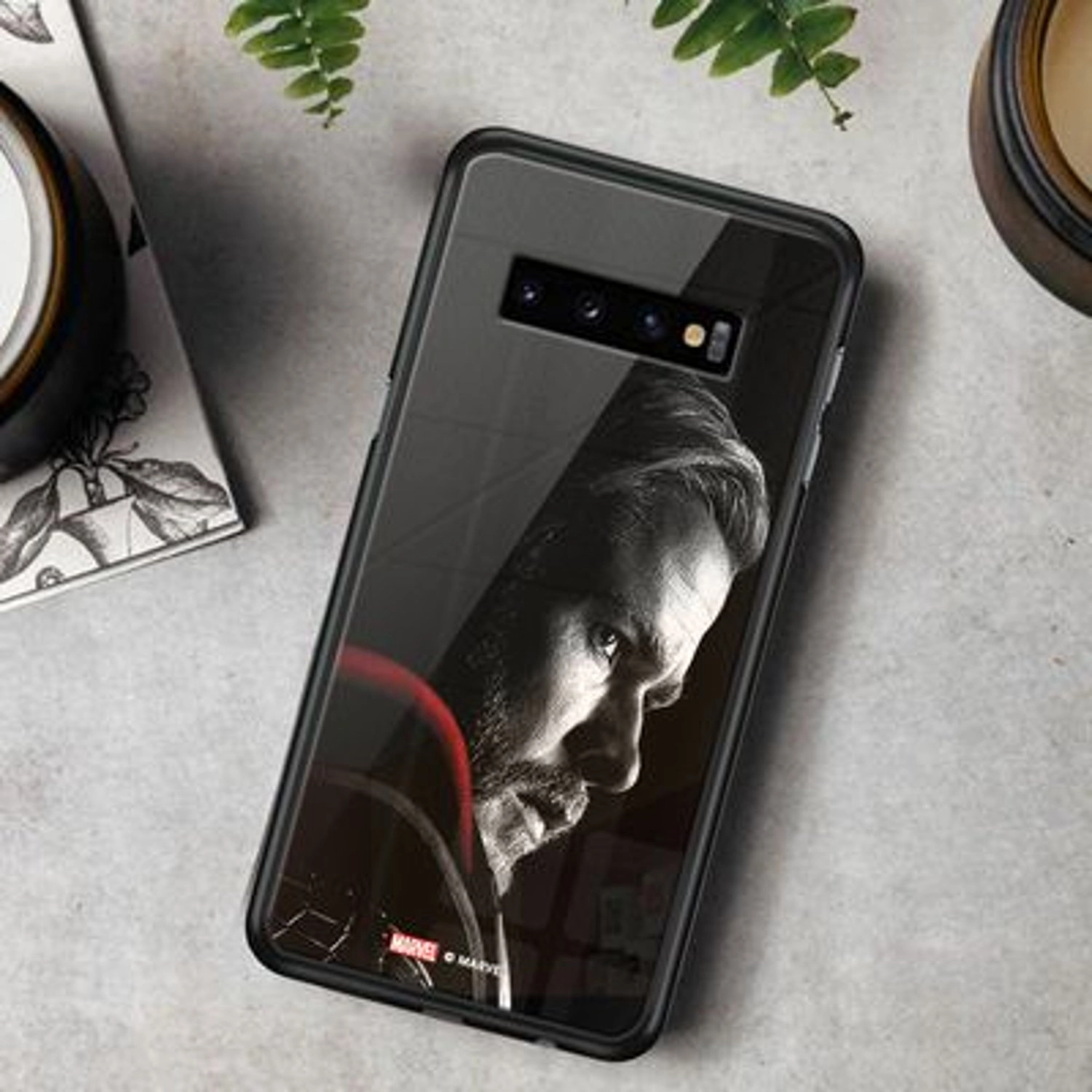 Thor's Side Face Back Case for Galaxy S10 Plus