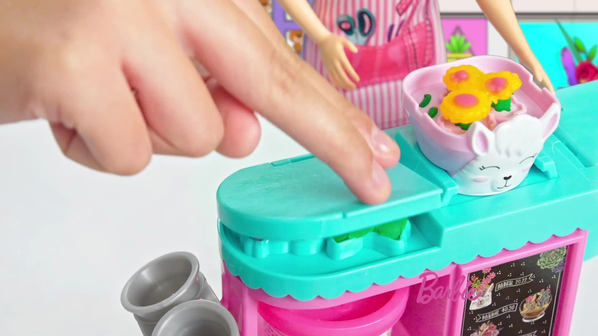 Florist Playset - Blonde Doll Dough Ages 3+