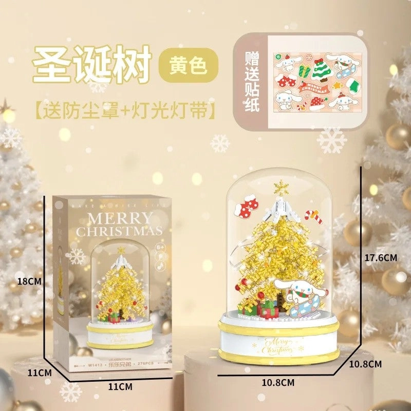 Bluejw Christmas Tree Building Set - 523pcs