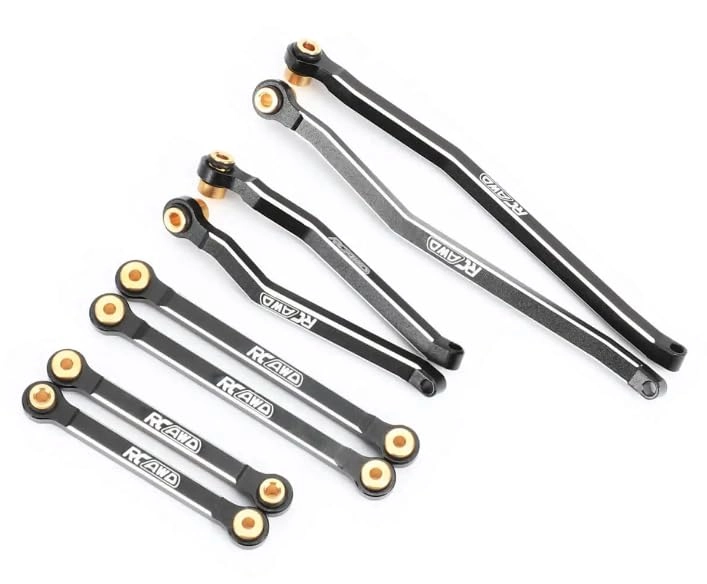 rcawd CR18P High Clearance Tie Rods Set - 1/18