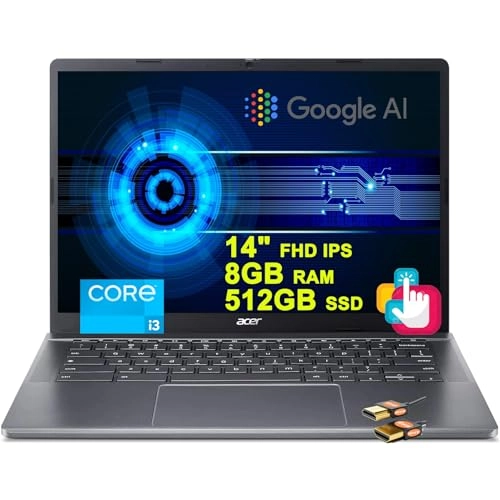 Chromebook Plus 514 CB514 - 14'' Core i3-N305 8GB DDR5 128GB SSD