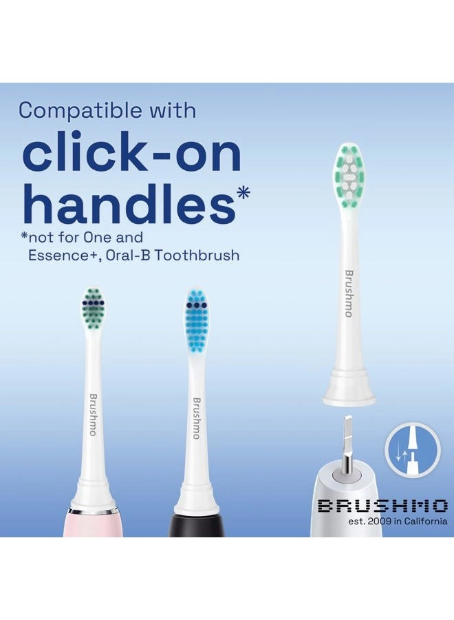 Replacement Toothbrush Heads - White 10 pc