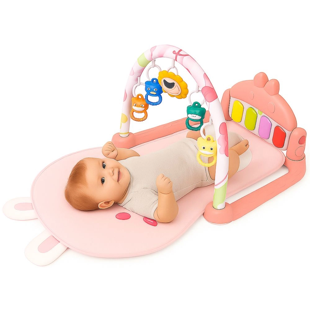 Cute Rabbit Baby Play Gym - Rabbit-themed 0 +