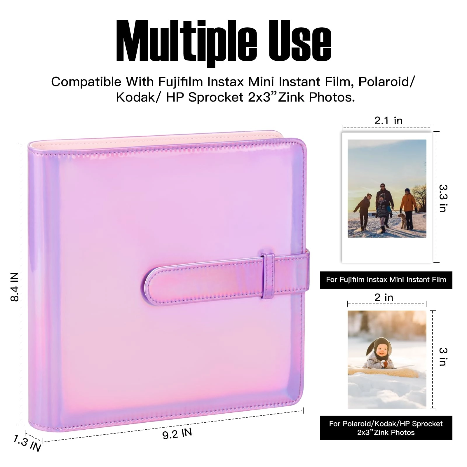 Mini Photo Album - 360 Pockets