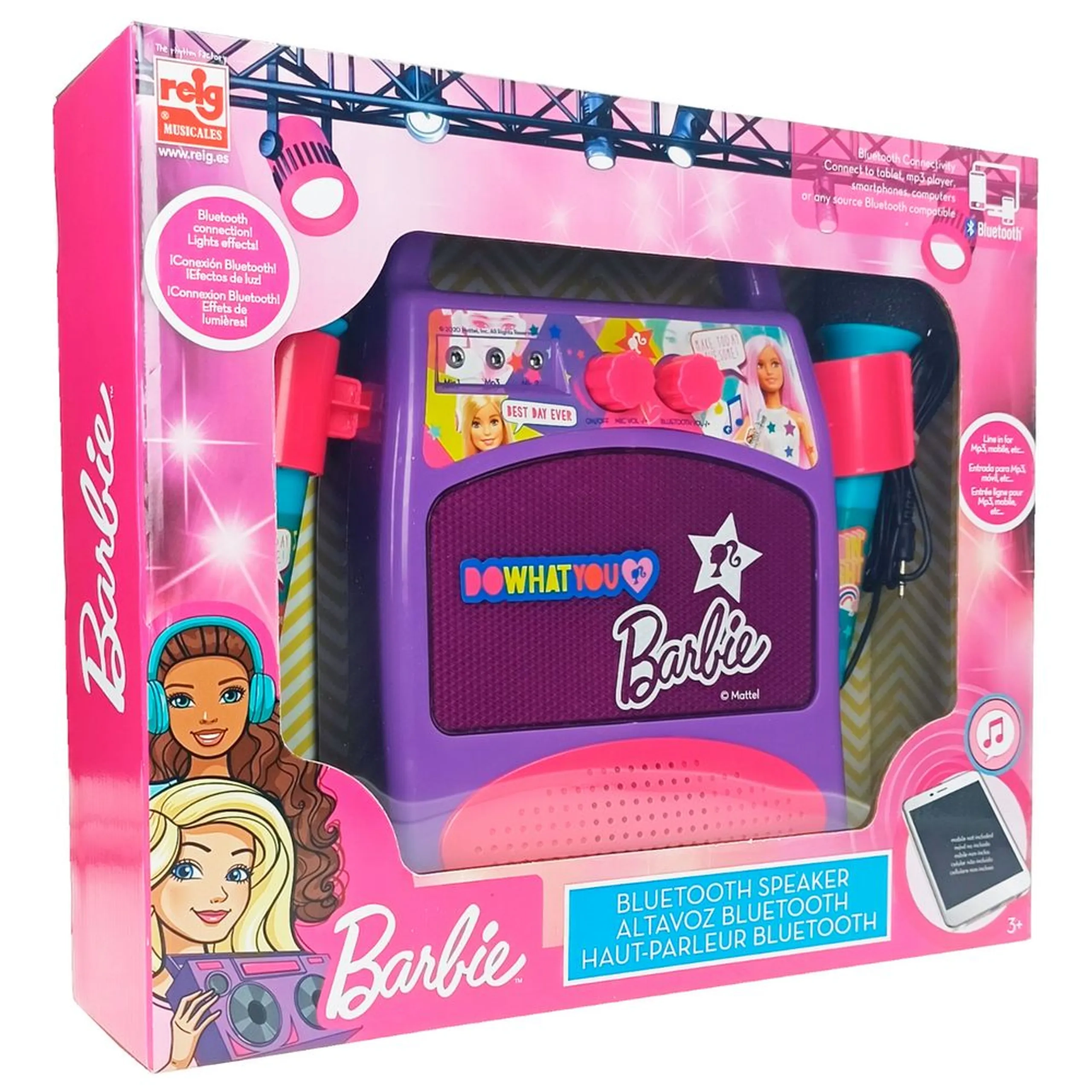 Barbie Bluetooth Sound Amplifier - 3 years+