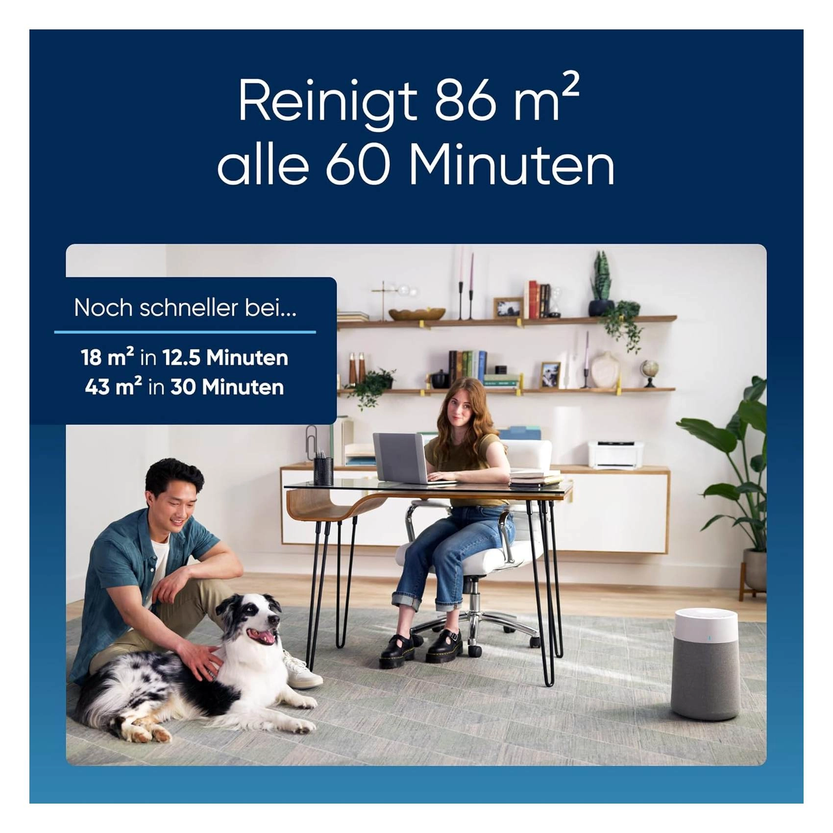 Blue Pure 511i Max - Wi-Fi-enabled HEPASilent