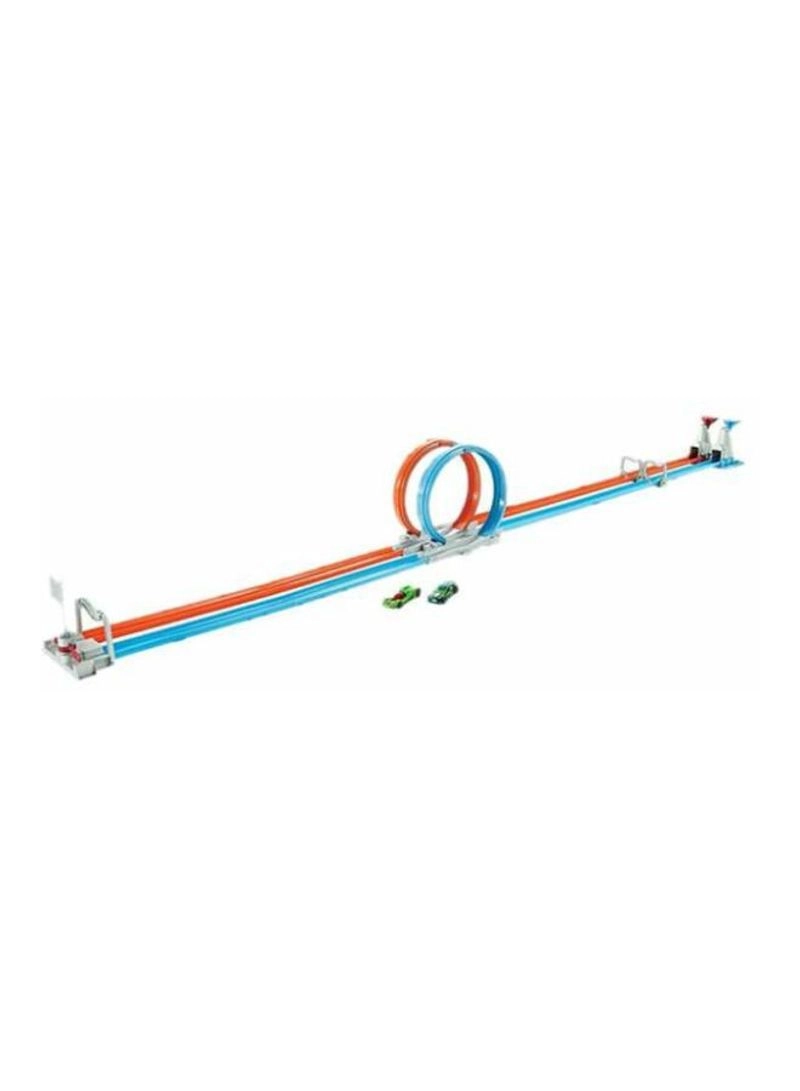 COLOR LAND CHILDRENS TOYS CENTER LLC Double Loop Dash - Track Set 21 X 3.20 X 15Inch