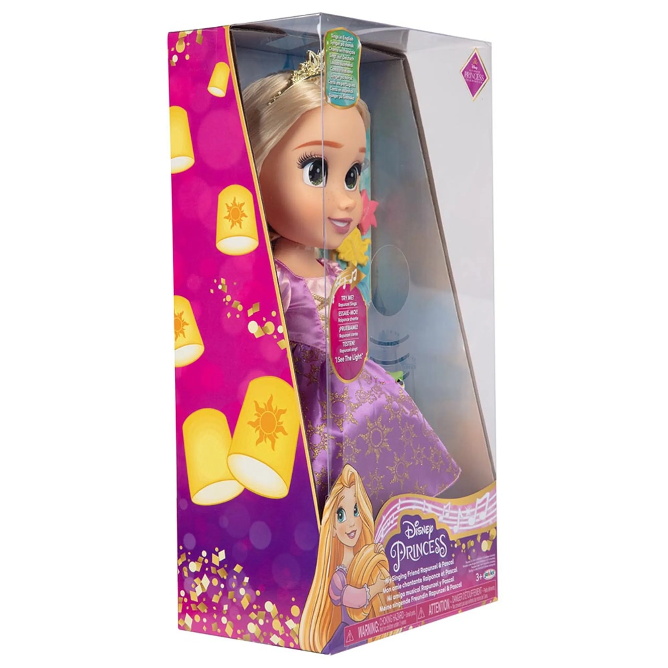 Rapunzel Princess Doll - 14-Inch Singing Friend Ages 3+