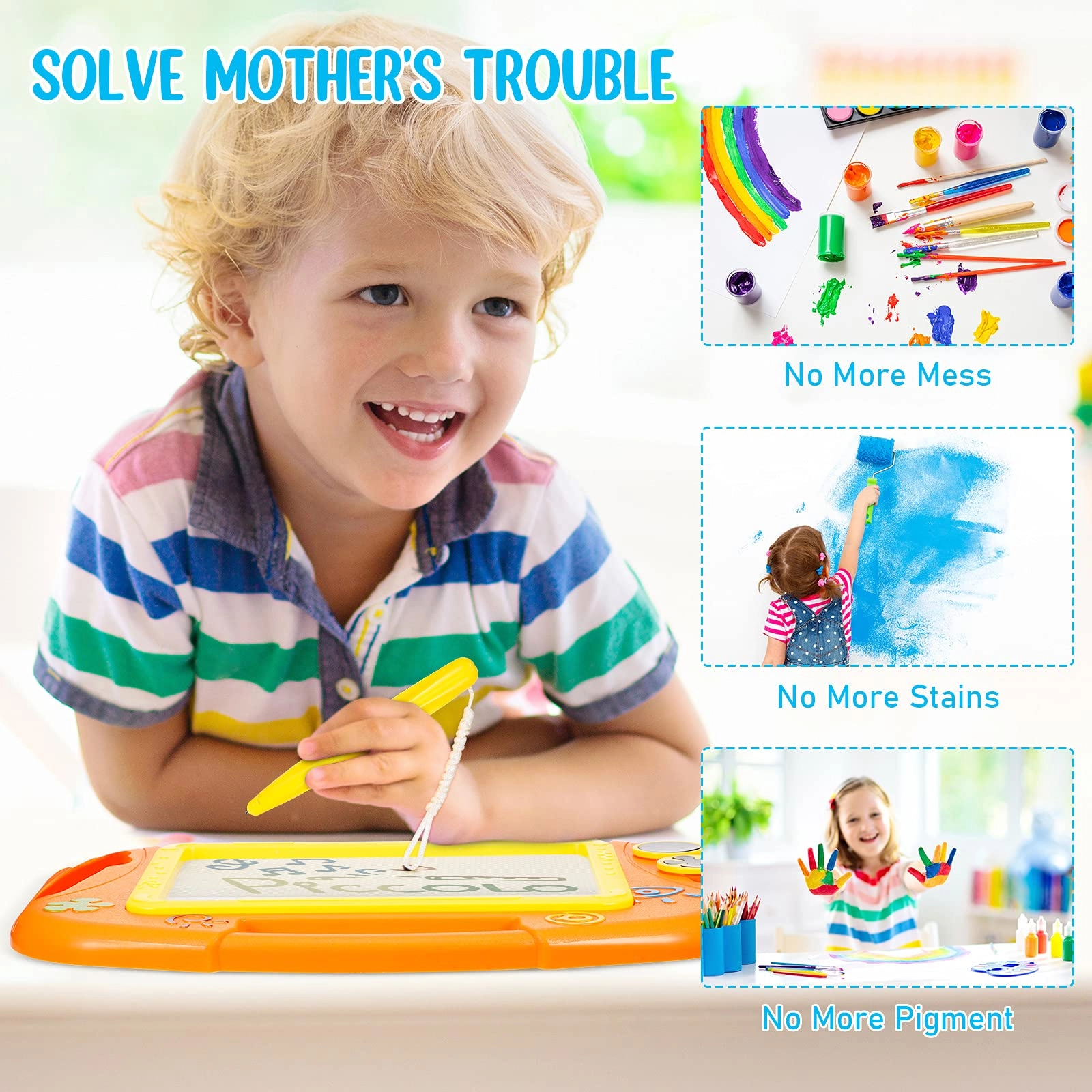 Magnetic Drawing Pen - 3 pcs