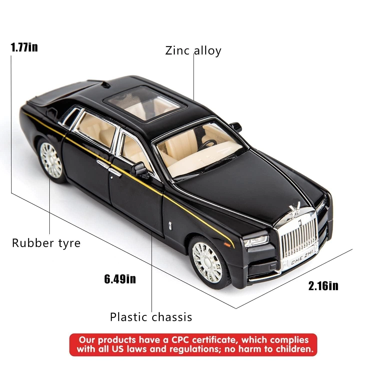 Rolls Royce Phantom 6x6 - 1:32 1 Count