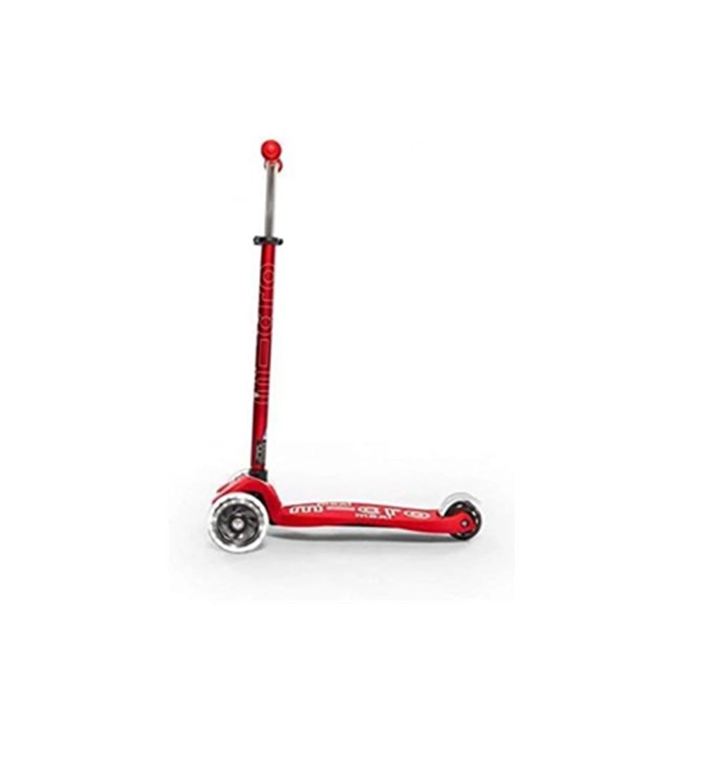 Maxi Deluxe 3-Wheel Kick Scooter – 120/80 mm LED