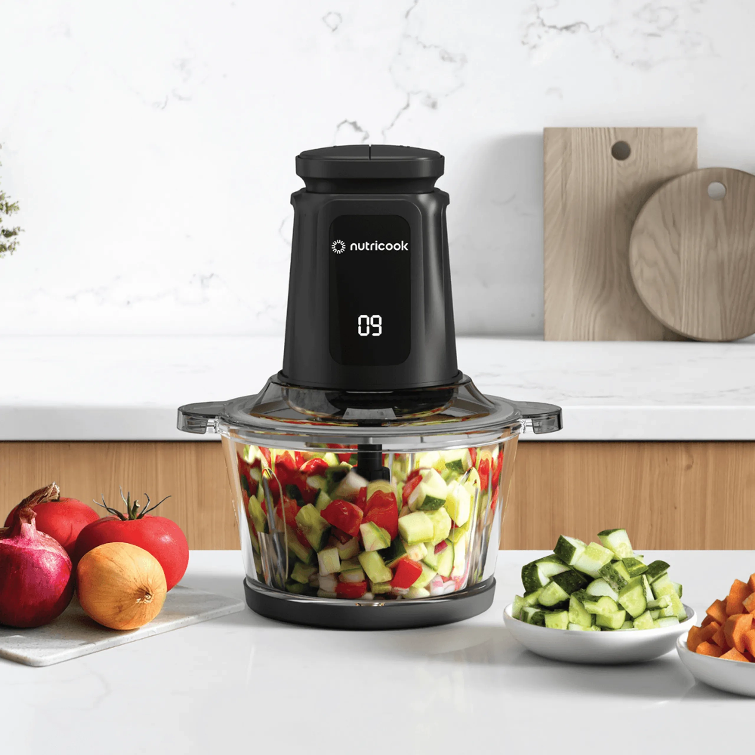 Multi-Purpose Glass Chopper & Mincer - 3L 2