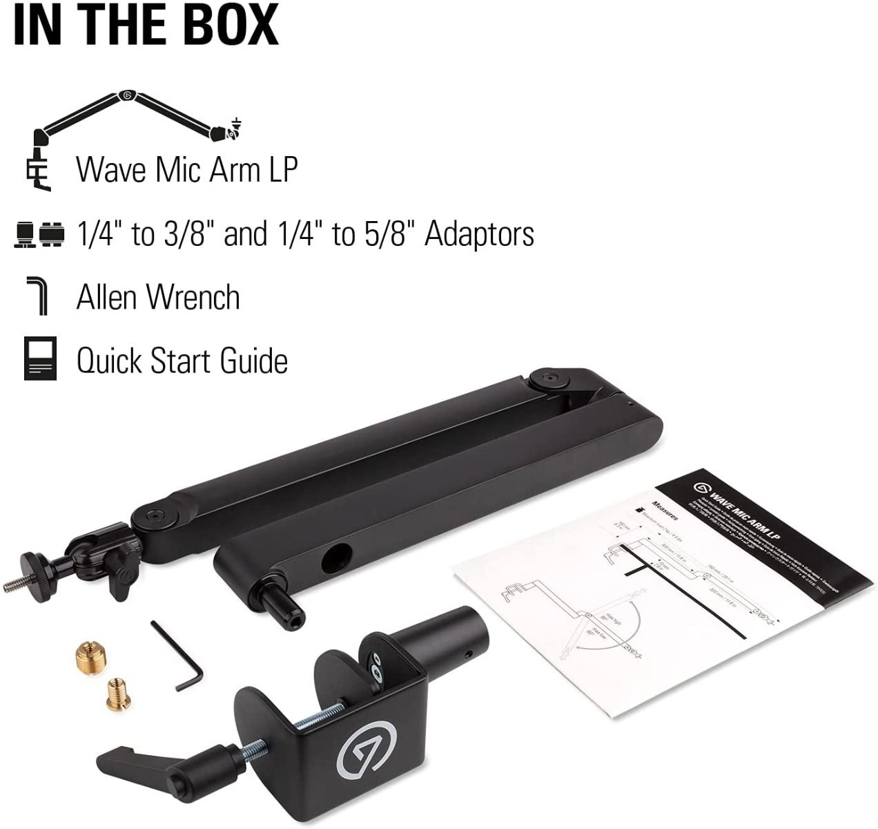 Wave Mic Arm - 2 kg 740 mm