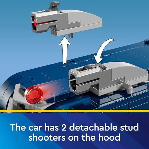 DC Batman Batmobile vs. Harley Quinn and Mr. Freeze - 3 Minifigures 8+