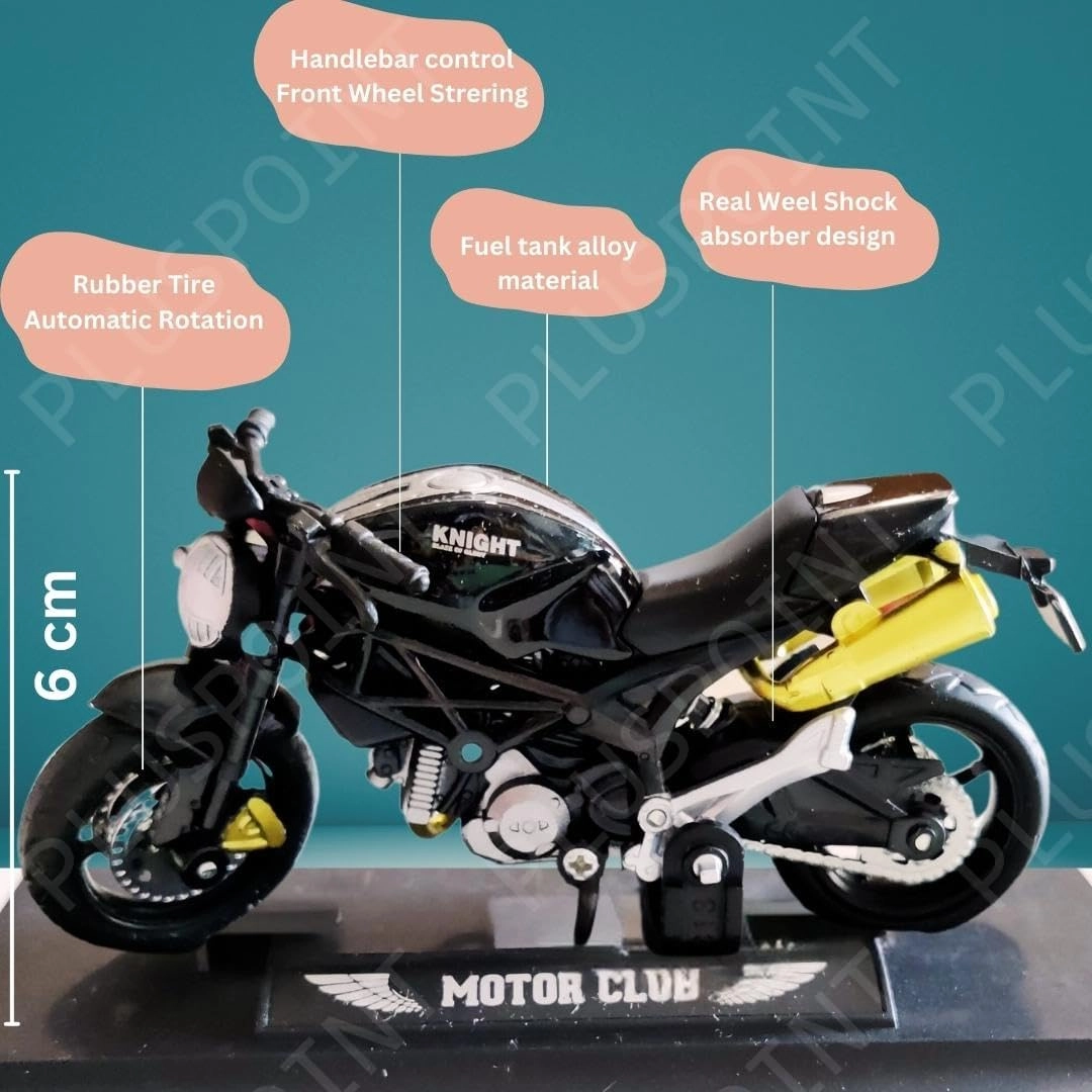 Diecast Motorcycle - 1:18 1 Piece