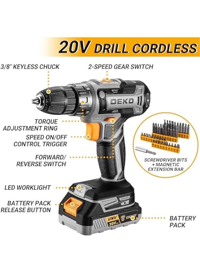 Cordless Drill - 1.5Ah Kit