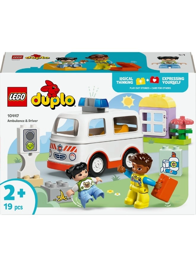 DUPLO Ambulance & Driver (10447) - Vehicle