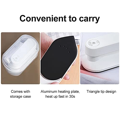 Portable Mini Electric Iron - Cordless Rechargeable Dry