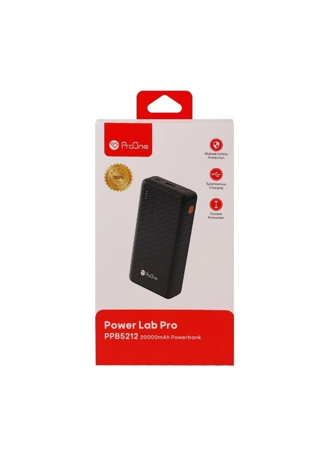 PPB5212 - 20000 mAh 74 W