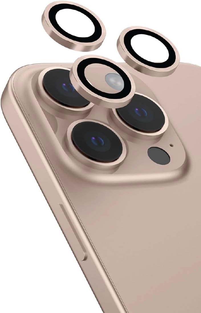 Moxedo Camera Lens Protector - 9H Glass for iPhone 16 Pro / 16 Pro Max