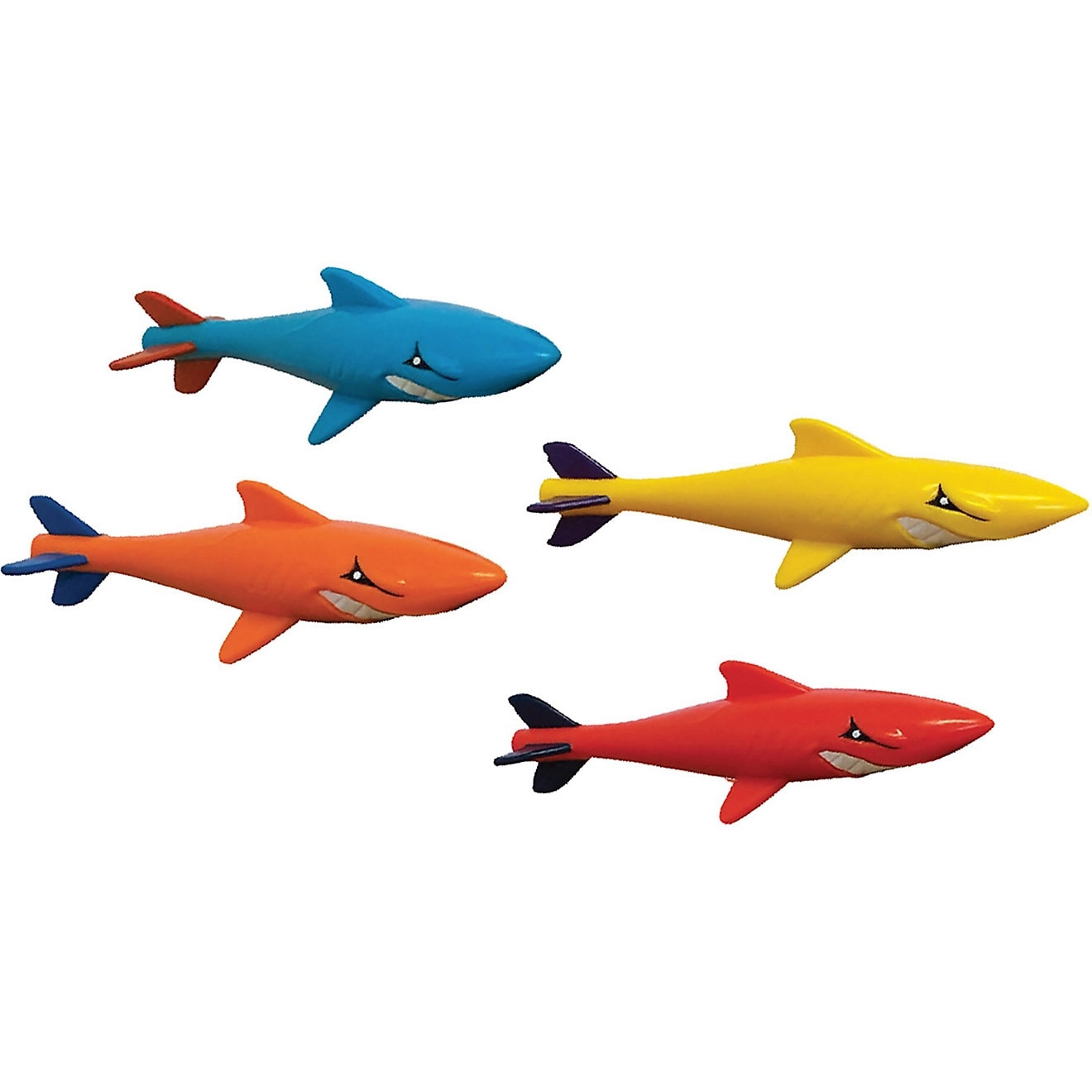 SKME TRADING Sharkpedo Underwater Glider - 4-Pack 12 inches