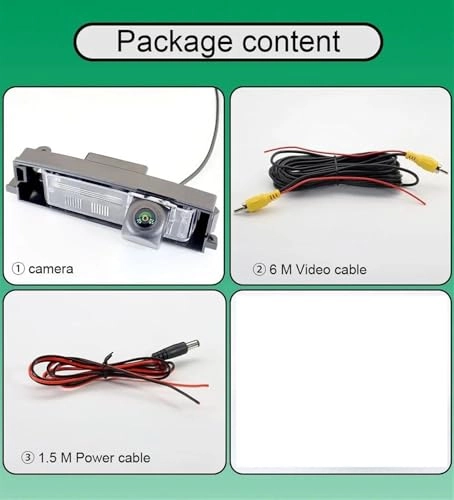 Rear View Camera - Night vision Wire AHD 720P