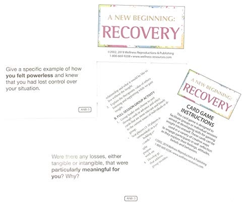 A New Beginning Recovery Card Game