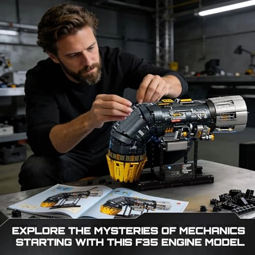 F35B Engine Kit - 1812 pcs for ages 14+