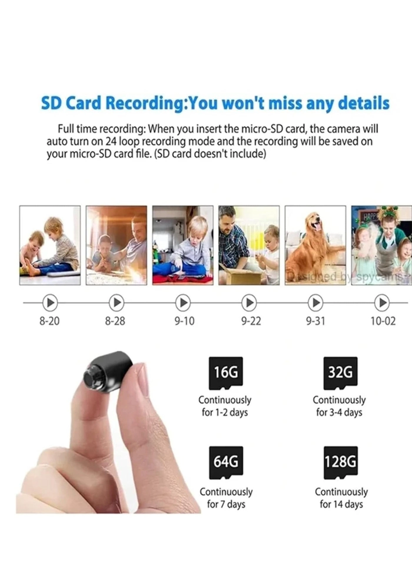 Mini WiFi Camera 1080P