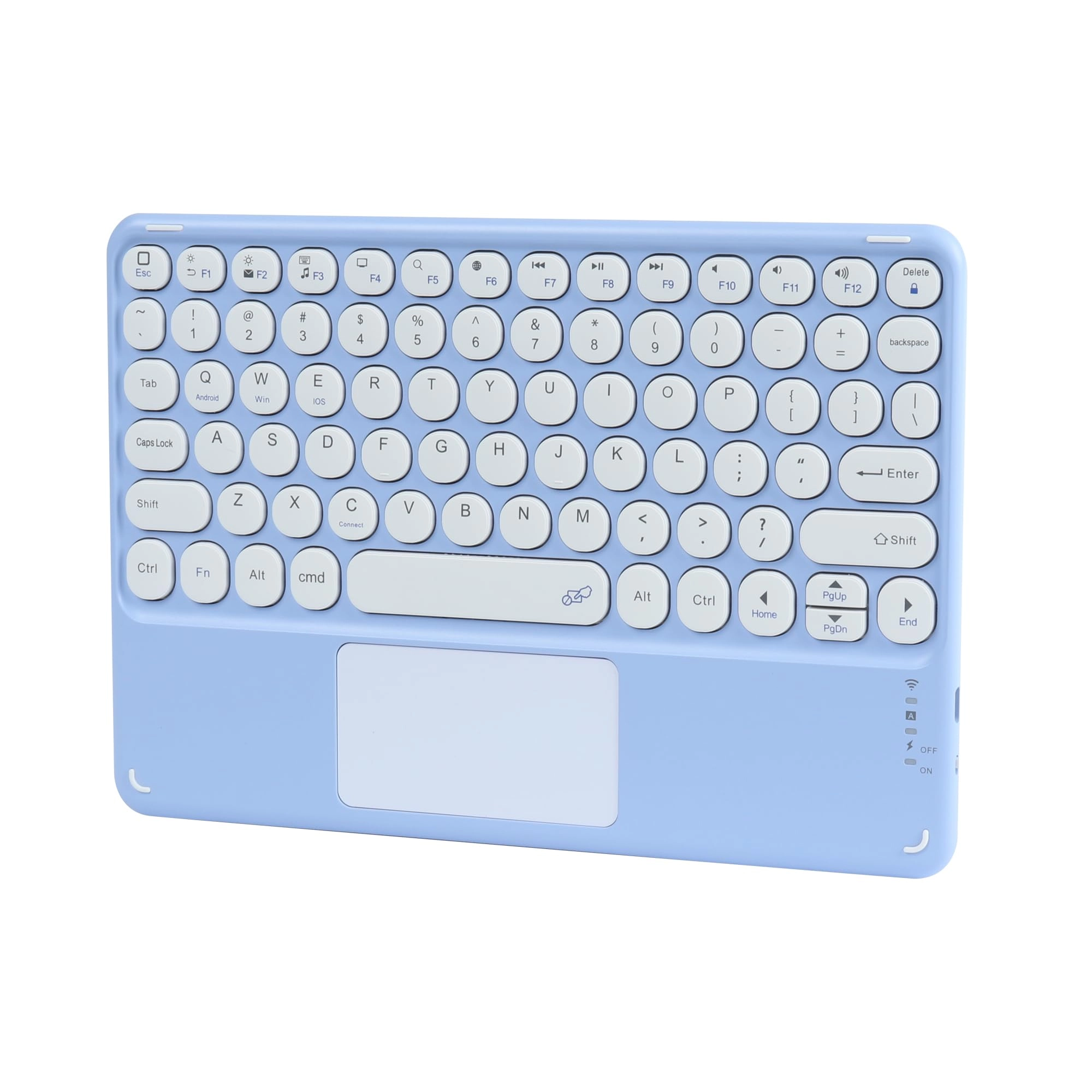 Wireless Keyboard with Touchpad - Bluetooth