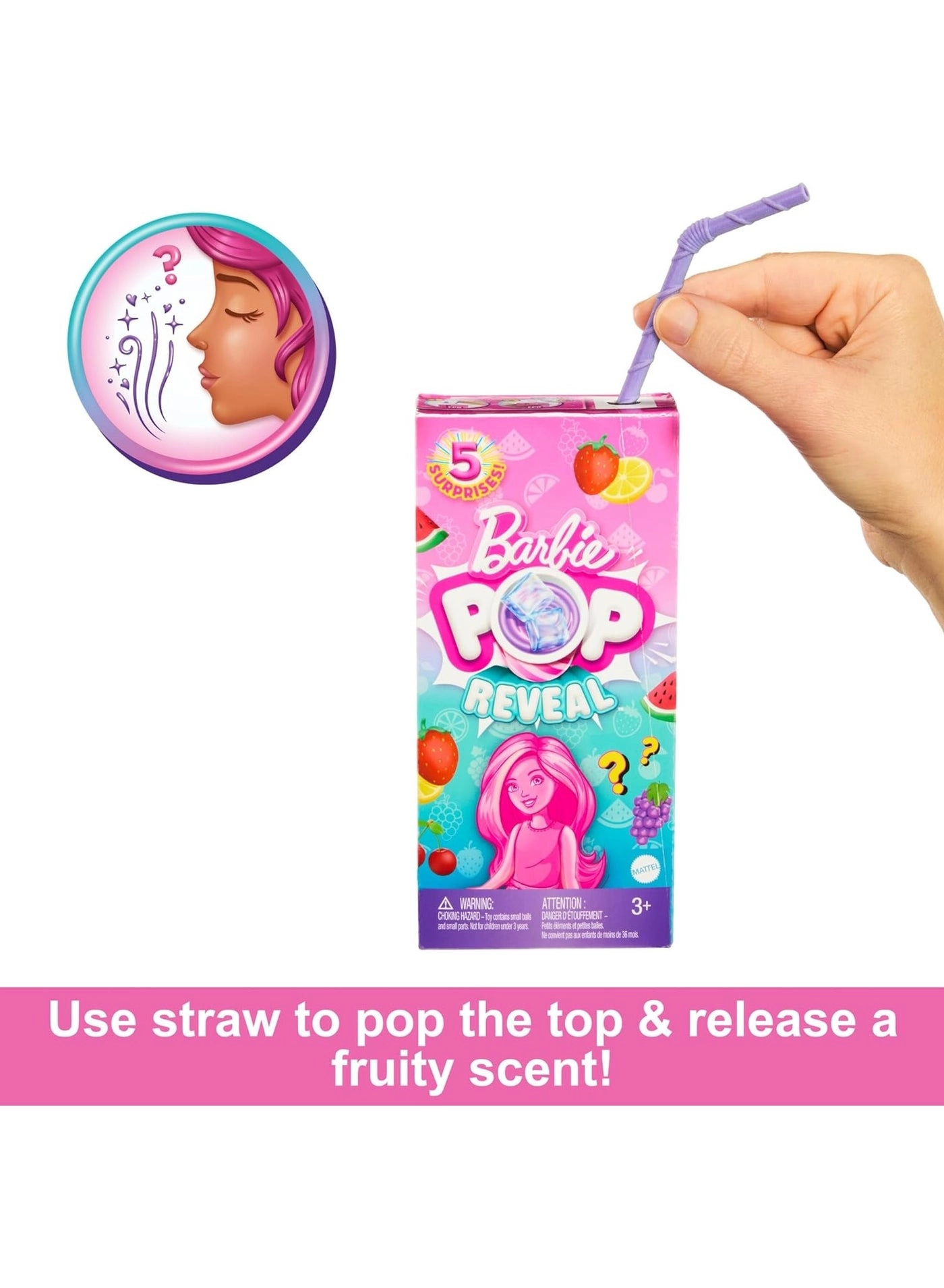 Chelsea Pop Reveal Doll - Fruit Series Ages 3+