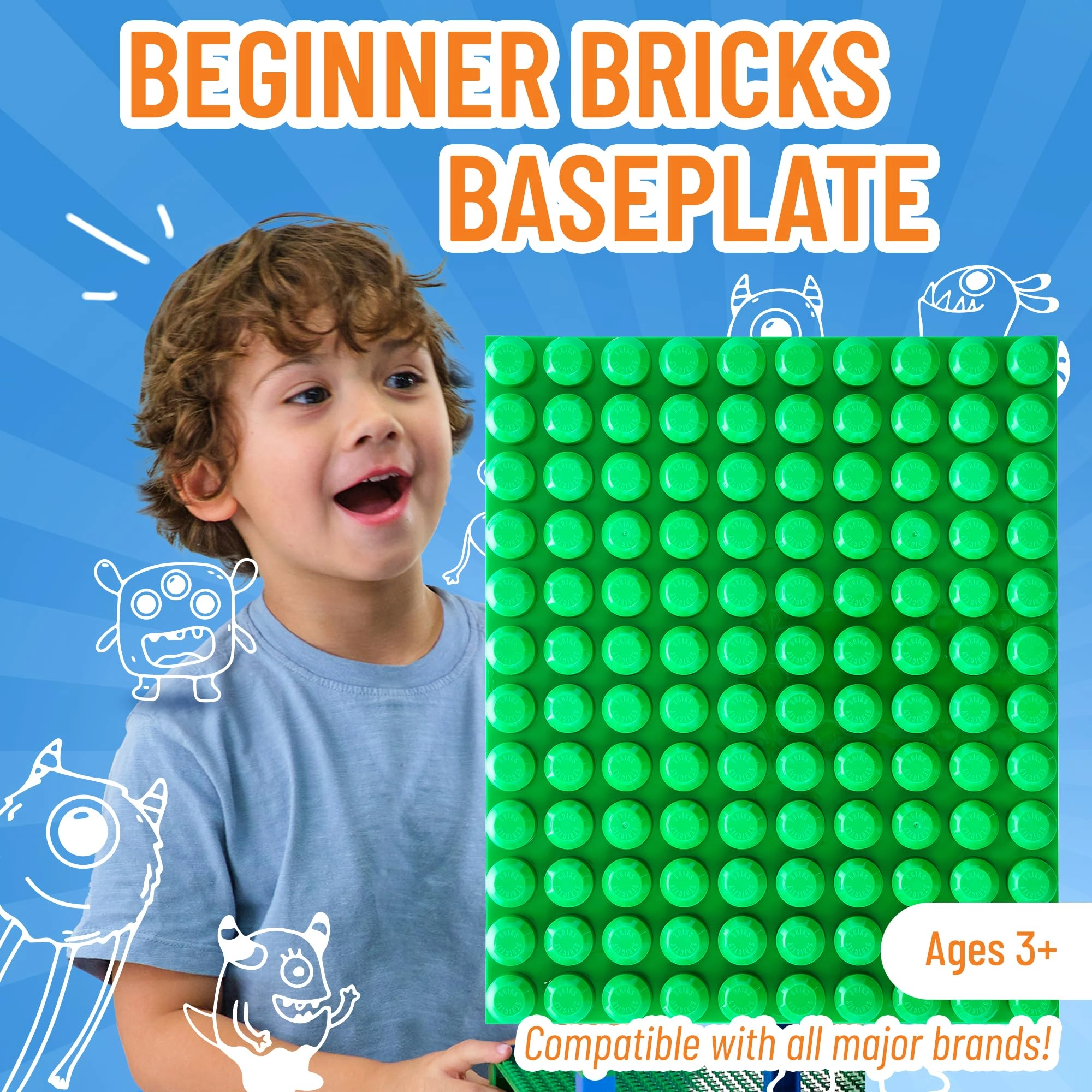 Mega Toy Building Block Baseplate