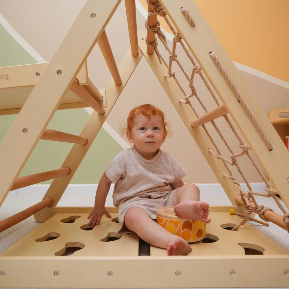 Triple Climbing Pikler Triangle - Suitable for 12 months and above